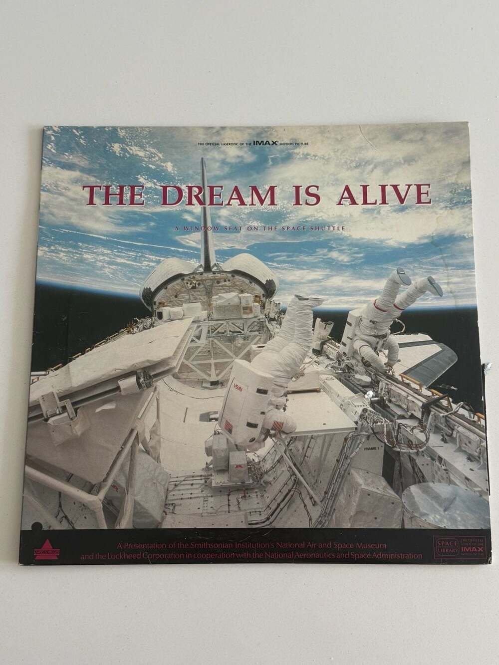 The Dream Is Alive IMAX LaserDisc